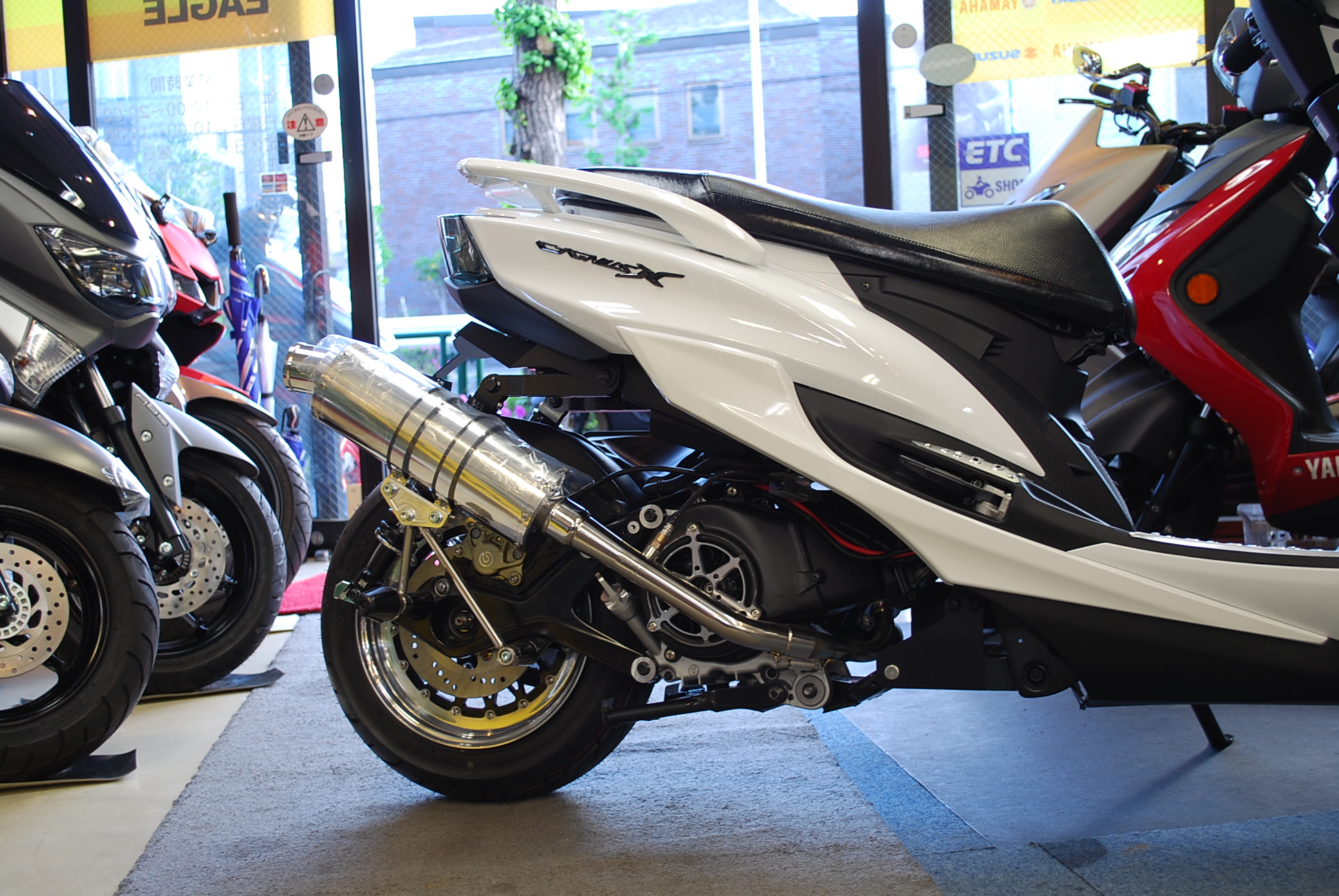 X-MAX ローダウン　シグナス改　ダンガン　ホイール 012